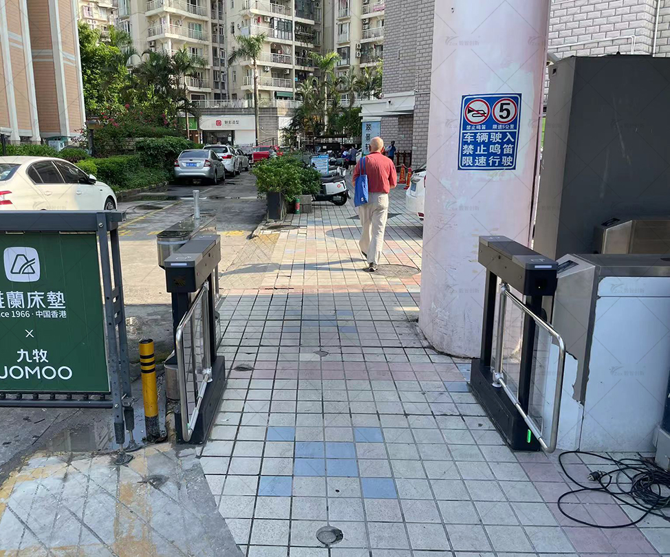 小區(qū)擺閘安裝