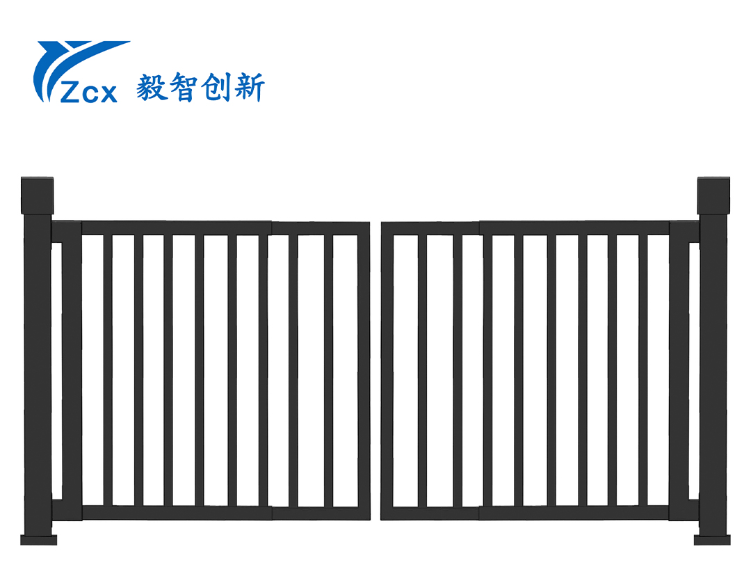 電動對開柵欄門